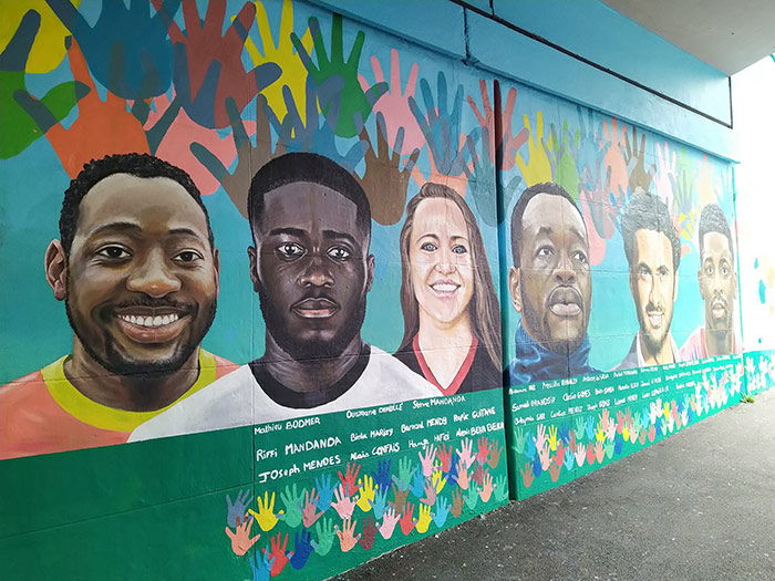 realisation de fresques et peintures - regie des quartiers evreux